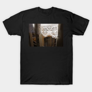 Lace curtains. T-Shirt